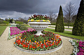 Regents Park spring flowering. London. England. UK.