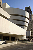 Guggenheim Museum, by Frank Lloyd Wright. New york City. USA