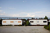 Campingplatz am Bodensee, Münsterlingen, Kanton Thurgau, Schweiz