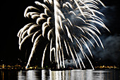 Fireworks at Lake Constance, Konstanz, Baden Wurttemberg, Germany