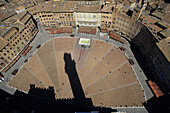 Piazza del Campo, Siena. Tuscany, Italy