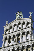 San Michele in Foro church, Lucca. Tuscany, Italy