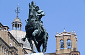 Equestrian monument, Venice. Veneto, Italy