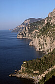 Amalfi coast, east of Positano. Campania, Italy