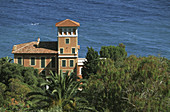 Villa La Mortola and Hanbury Botanical Gardens, Ventimiglia. Liguria, Italy