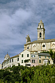 Baroque church, Cervo. Liguria, Italy