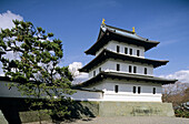 Matsumae Castle (Matsumae-jo, 1854), Matsumae. Hokkaido, Japan