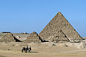 Pyramid of Menkaure, Giza. Egypt