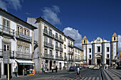 Church of Santo Antão in Praça do Giraldo, Évora. Alentejo, Portugal