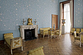 Tudor style room of Vorontsov s Palace (1828-46), Alupka. Crimea, Ukraine