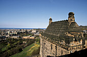 View from Edinburgh castle. Edinburgh. Scotland. UK.