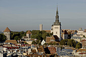 Old Town, St. Nicolas Church. Tallinn. Estonia.