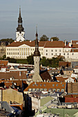 Old Town and Toompea. Tallinn. Estonia.