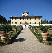 Villa medicea della Petraia . Florence. Tuscany. Italy