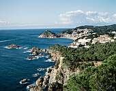 Tossa de Mar (Costa Brava). La Selva, Girona province, Catalonia, Spain