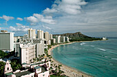 Waikiki, Honolulu county. Hawaii. USA