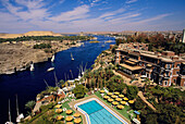 Old Cataract Hotel. Nile River. Aswan. Egypt