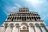 San Michele in Foro church. Lucca. Tuscany. Italy