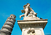 Leaning Tower at Piazza dei Miracoli. Pisa. Tuscany. Italy