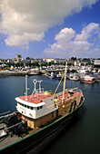 Fishing port view. Concarneau. Brittany. France