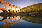 Pont du Gard, Roman aqueduct. Provence. France