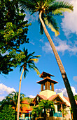 Main building of the Carambola Beach Resort in Cane Bay. Saint Croix. U.S. Virgin Islands