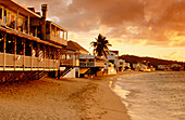 Nettuno Restaurant on Grand Case s beach. St. Martin Island. French West Indies