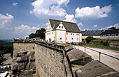 Konigstein Fort (13rd-18th centuries). Konigstein. Saxony. Germany