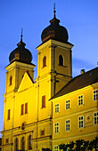 Parish church in Trencin. West Slovakia