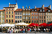 Old Town Market Square (Rynek Starego Miasta). Warsaw. Poland