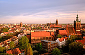 View of main town from Havelius Hotel. Gdansk. Pomerania. Poland