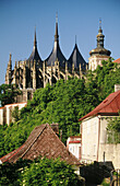 Cathedral of St. Barbara and former Jesuit College. Kutna Hora. Central Bohemia. Czech Republic