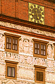 Plzen s Town Hall in Namesti Republiky (The Square of the Republic). West Bohemia. Czech Republic