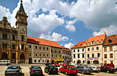 Town Hall. Velke Namesti. Prachatice. South Bohemia. Czech Republic