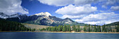 Pyramid Mountain and Lake. Jasper National Park. Alberta. Canada