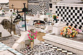 French West Indies (FWI), Guadeloupe, grande terre , Morne a l Eau Island, Morne a l Eau: Guadeloupe s Most elaborate Cemetery