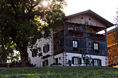 Landhaus, Bauernhaus, Dolomiten, Südtirol, Italien