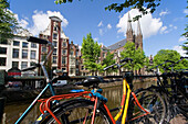 Amsterdam Single Gracht Fahrraeder