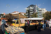 Berlin Winterfeld market in  Schoeneberg