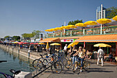 Vienna Donau Island Strassencafes