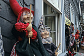 witch dolls, souvenir, Harz Mountains, Saxony Anhalt, Germany