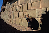 Inca ruins of Sacsahuaman. Cuzco. Peru
