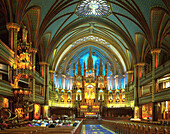 Notre Dame Church. Montreal. Quebec. Canada