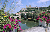 View of Beziers. Languedoc-Roussillon. France