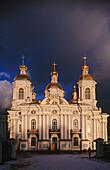 Naval St. Nicholas Cathedral of the Epiphany. St. Petersburg. Russia