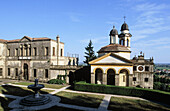 Villa Duodo (1593) and San Giorgio Church (1615). Monselice. Veneto, Italy