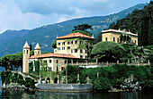 Villa Balbianello and Lake Como. Lenno. Lombardy, Italy
