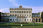 Villa Borromeo d Adda (1781) in Cassano D Adda. Lombardy, Italy