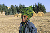 Young peasant boy. Market, Sembete. Debre Birham. Ethiopia.
