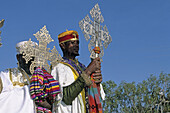 Timkat, Epiphany holiday. Lalibela. Ethiopia.